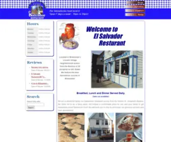 Elsalvadorrestaurants.com(El Salvador Restaurant) Screenshot