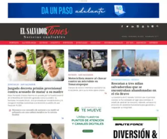 Elsalvadortimes.com(El Salvador Times) Screenshot