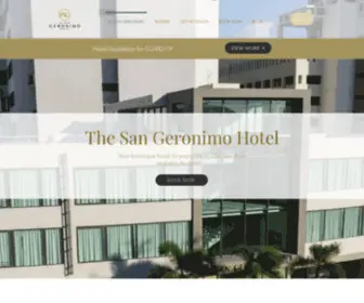 Elsangeronimohotel.com(EL SAN GERONIMO) Screenshot