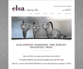 Elsarings.com(Elsa Rings) Screenshot