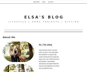 Elsatop.com(Elsa’s blog) Screenshot