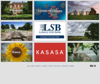 ELSB.com(La Salle State Bank) Screenshot