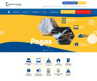 Else.com.pe(Electro Sur Este S.A.A) Screenshot