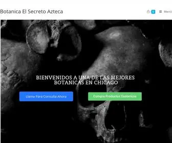 Elsecretoazteca.com(Botanicas en Chicago) Screenshot