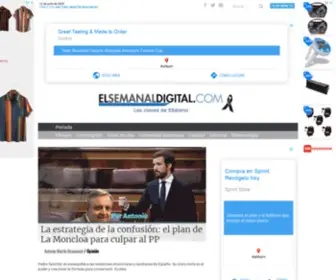 Elsemanaldigital.com(El Semanal Digital) Screenshot