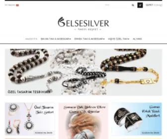 Elsesilver.com(En Şık Gümüş Takı Modellerinin Online Adresi) Screenshot