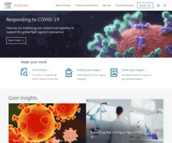 Elsevierbv.com(Elsevier) Screenshot