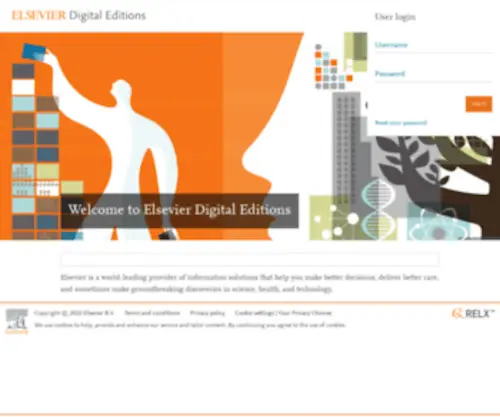 Elsevierdigitaledition.com(Elsevier Digital Editions) Screenshot