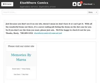 Elsewherecomics.com(ElseWhere Comics) Screenshot