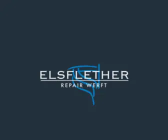 Elsflether-Werft.de(Elsflether Repair Werft GmbH) Screenshot