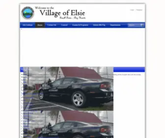 Elsie.org(Village of Elsie) Screenshot