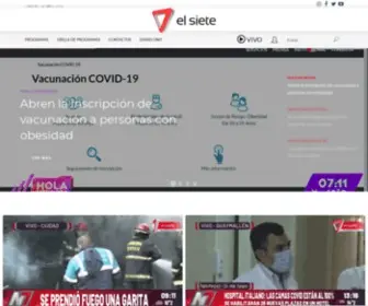 Elsietetv.com.ar(Noticiero Siete Hola Mendoza Desde la Redacción Especiales de El Siete Dale Play El Siete TV) Screenshot
