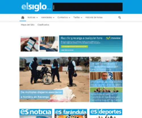 Elsiglo.net.ve(Diario El Siglo) Screenshot