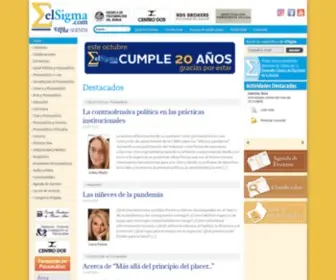 Elsigma.com(Home) Screenshot