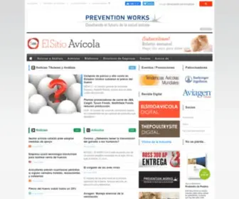 Elsitioavicola.com(Avicultura, Salud Aviar, Bienestar, Enfermedades, Noticias Avícolas, Artículos, Fotos Avícolas) Screenshot