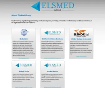 Elsmed-Group.com(ElsMed Group) Screenshot