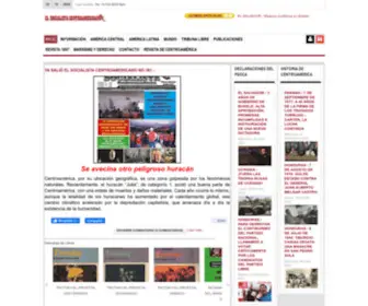 Elsoca.org(El Socialista Centroamericano) Screenshot