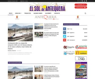 Elsoldeantequera.com(El Sol de Antequera) Screenshot