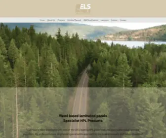 Elspanels.co.uk(Laminate Panels) Screenshot