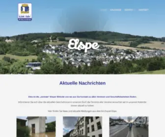 Elspe.com(ARGE Elspe) Screenshot