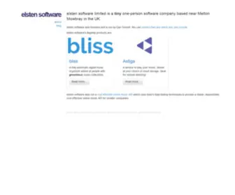 Elstensoftware.com(Elsten software) Screenshot