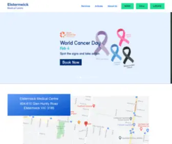 Elsternwickmedicalcentre.com.au(Elsternwick Clinic) Screenshot