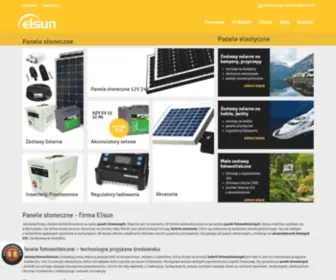 Elsun.eu(Panele słoneczne i zestawy solarne) Screenshot