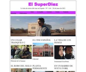 Elsuperdiez.com(Index) Screenshot