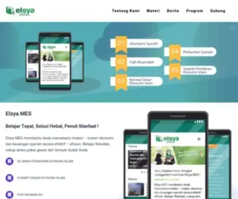 Elsyames.com(Elsya MES) Screenshot