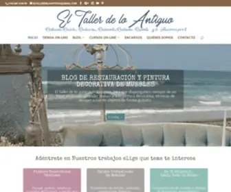 Eltallerdeloantiguo.com(El Taller de lo Antiguo) Screenshot