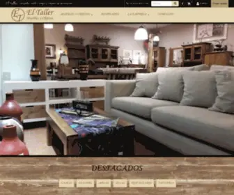 Eltallermuebles.com.ar(El Taller) Screenshot