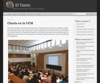 Eltamiz.com(El Tamiz) Screenshot