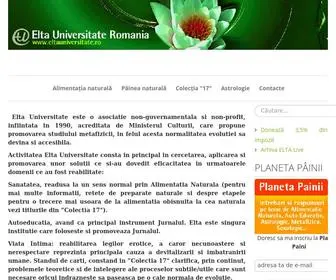 Eltauniversitate.ro(Acasă) Screenshot