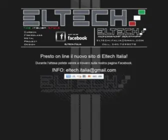 Eltech-Italia.com(Componenti auto sportive in carbonio) Screenshot