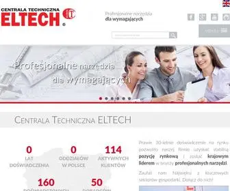 Eltech.com.pl(Sprzedaż i hurtownia narzędzi Bosch) Screenshot