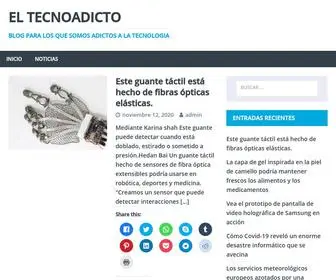 Eltecnoadicto.es(El Tecnoadicto) Screenshot