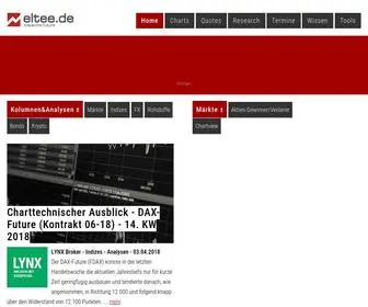 Eltee.de(Realtime Futures Trading Börsen) Screenshot