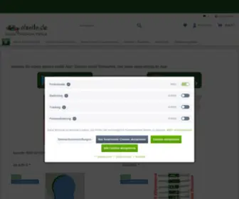 Elteile.de(Elektronische Bauteile Shop) Screenshot