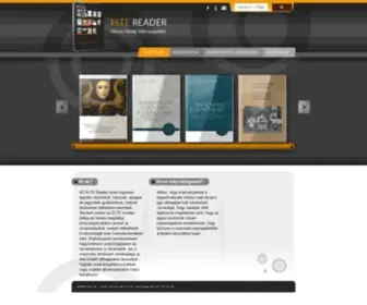 Eltereader.hu(ELTE Reader) Screenshot