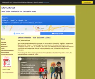 Elternunterhalt.org(Elternunterhalt) Screenshot