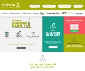 Eltesoro.com.co(Ven con tu familia) Screenshot