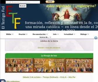 Eltestigofiel.com(El Testigo Fiel) Screenshot