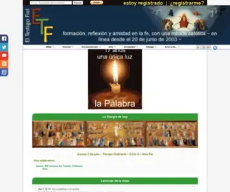 Eltestigofiel.org(El Testigo Fiel) Screenshot