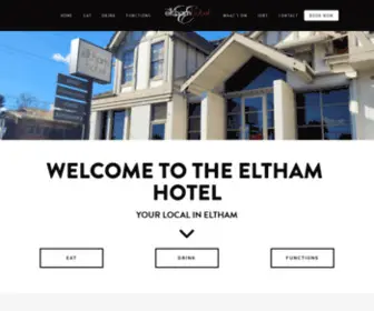 Elthamhotel.com.au(Eltham Hotel) Screenshot