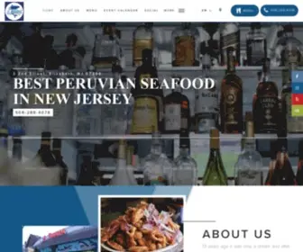 Eltiburonnj.com(Peruvian Seafood Cuisine) Screenshot