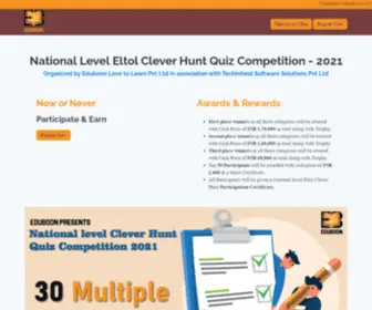 Eltolcleverhuntt.in(National Level Clever Hunt Competition) Screenshot