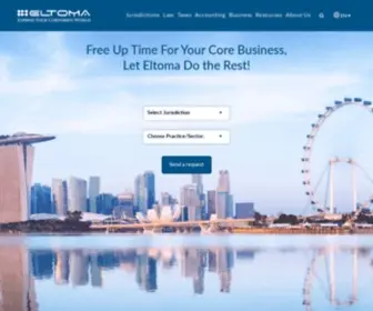 Eltoma-Global.com(Eltoma Global) Screenshot