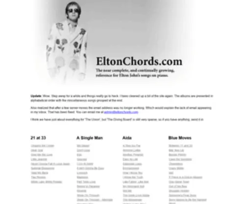 Eltonchords.com(Eltonchords) Screenshot