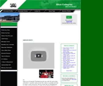 Eltoncollegiate50.com(Elton Collegiate 50th Anniversary) Screenshot