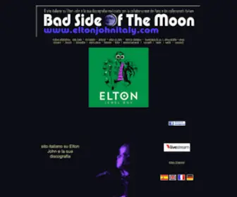 Eltonjohnitaly.com(Elton John) Screenshot